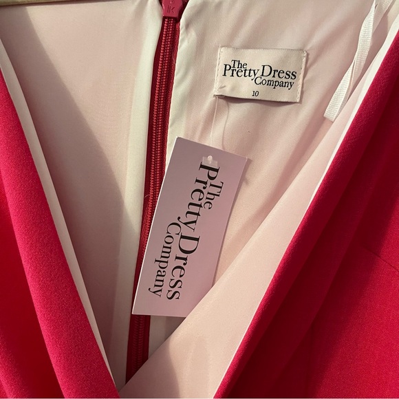 The Pretty Dress Co Hourglass Pencil Dress in Raspberry NWT - Picture 9 of 9